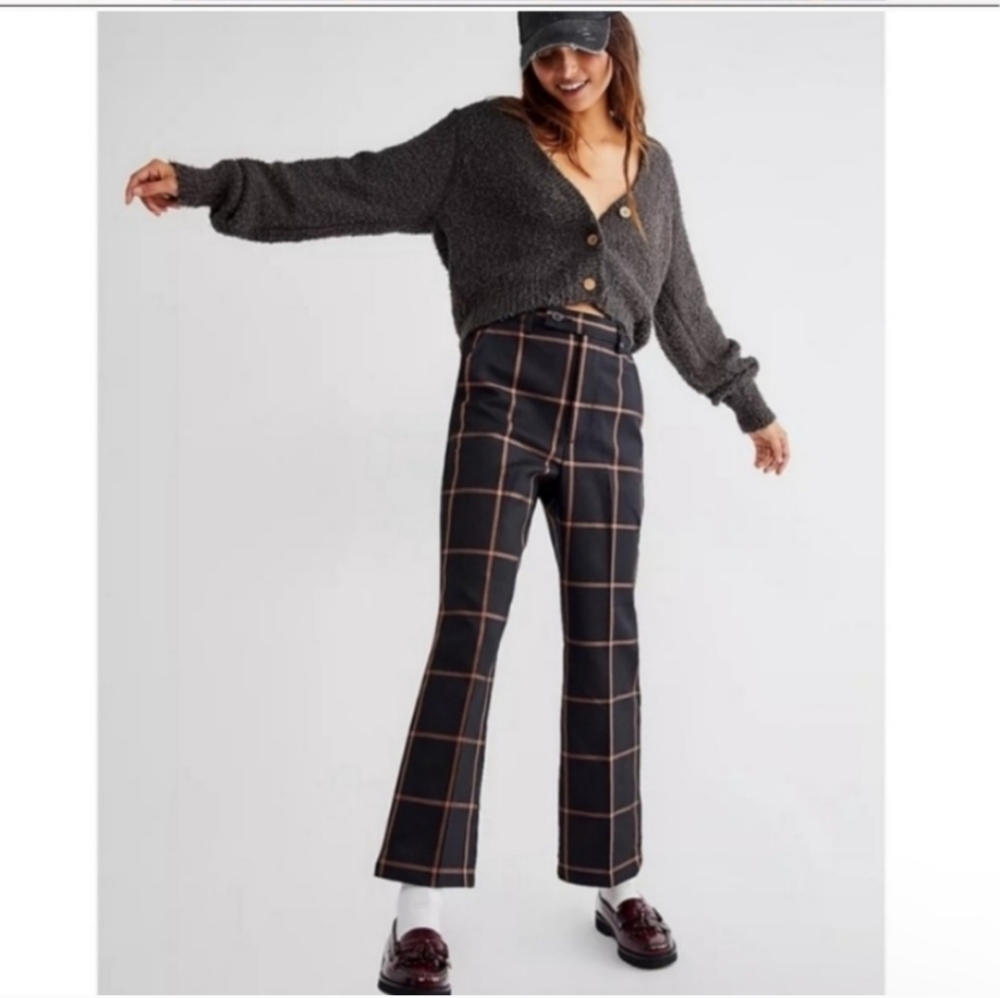 Levi's Math Club Flare In Bonnie Plaid